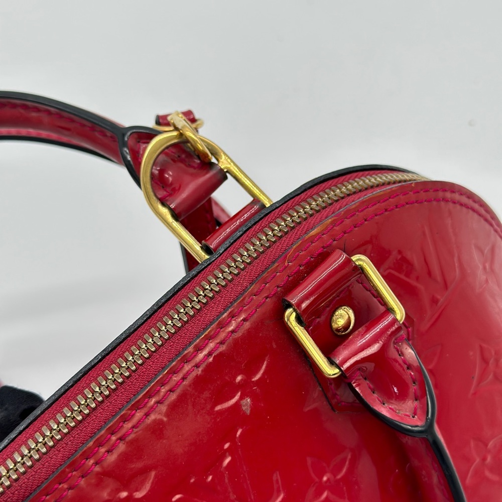 Louis Vuitton Patent Leather Alma BB Shoulder Bag - Picture 9 of 16